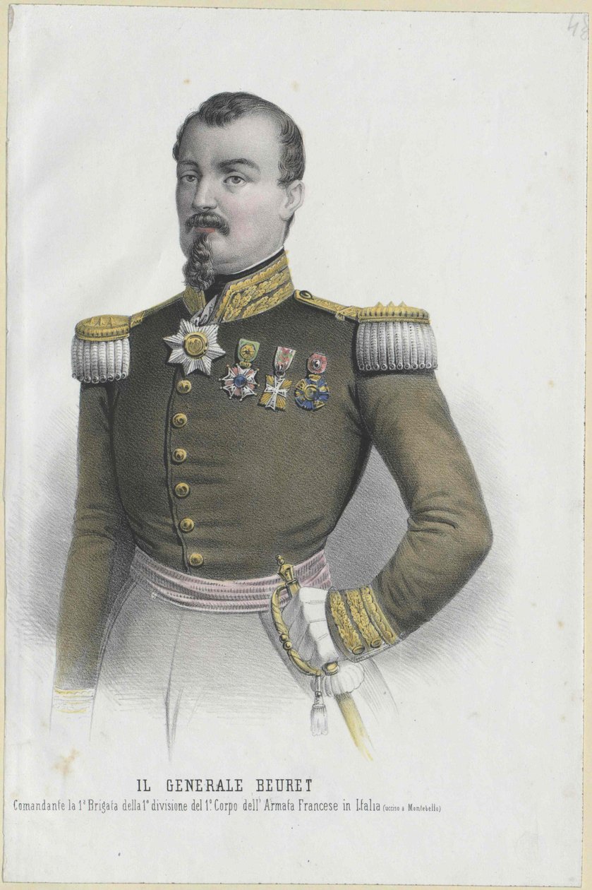 Eug006e0065-Georges-Jacques Beuret autorstwa Artist Unknown