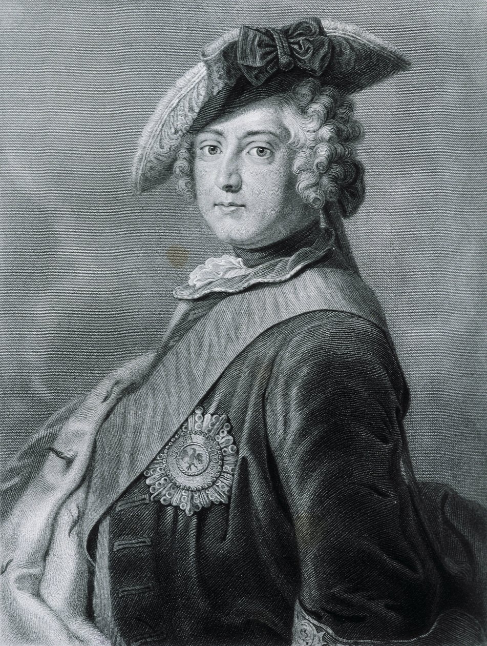 FREDERICK II "the Geat" (1712-1786). Król Prus (1740-1786). autorstwa Artist Unknown