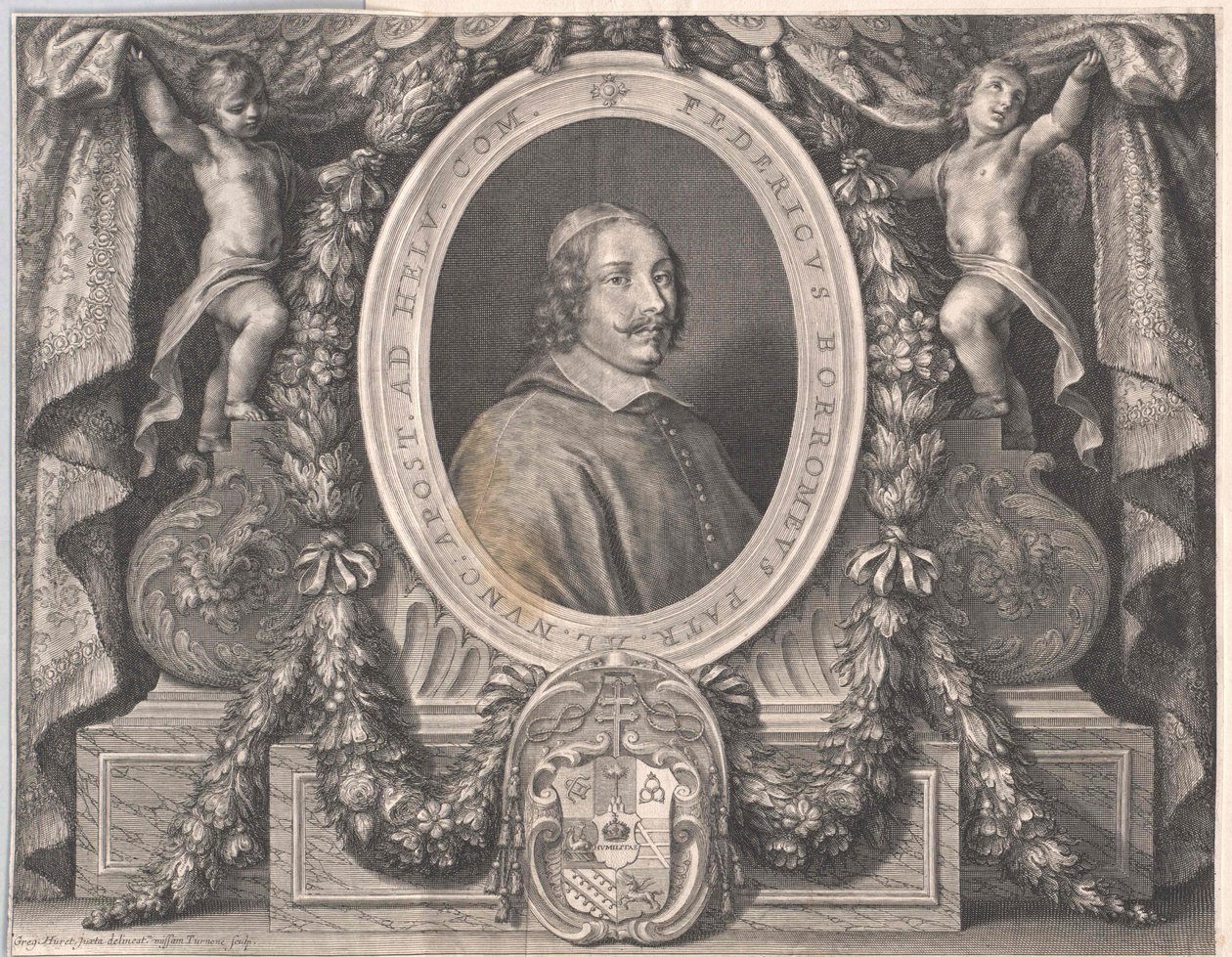 Federico Borromeo autorstwa Artist Unknown