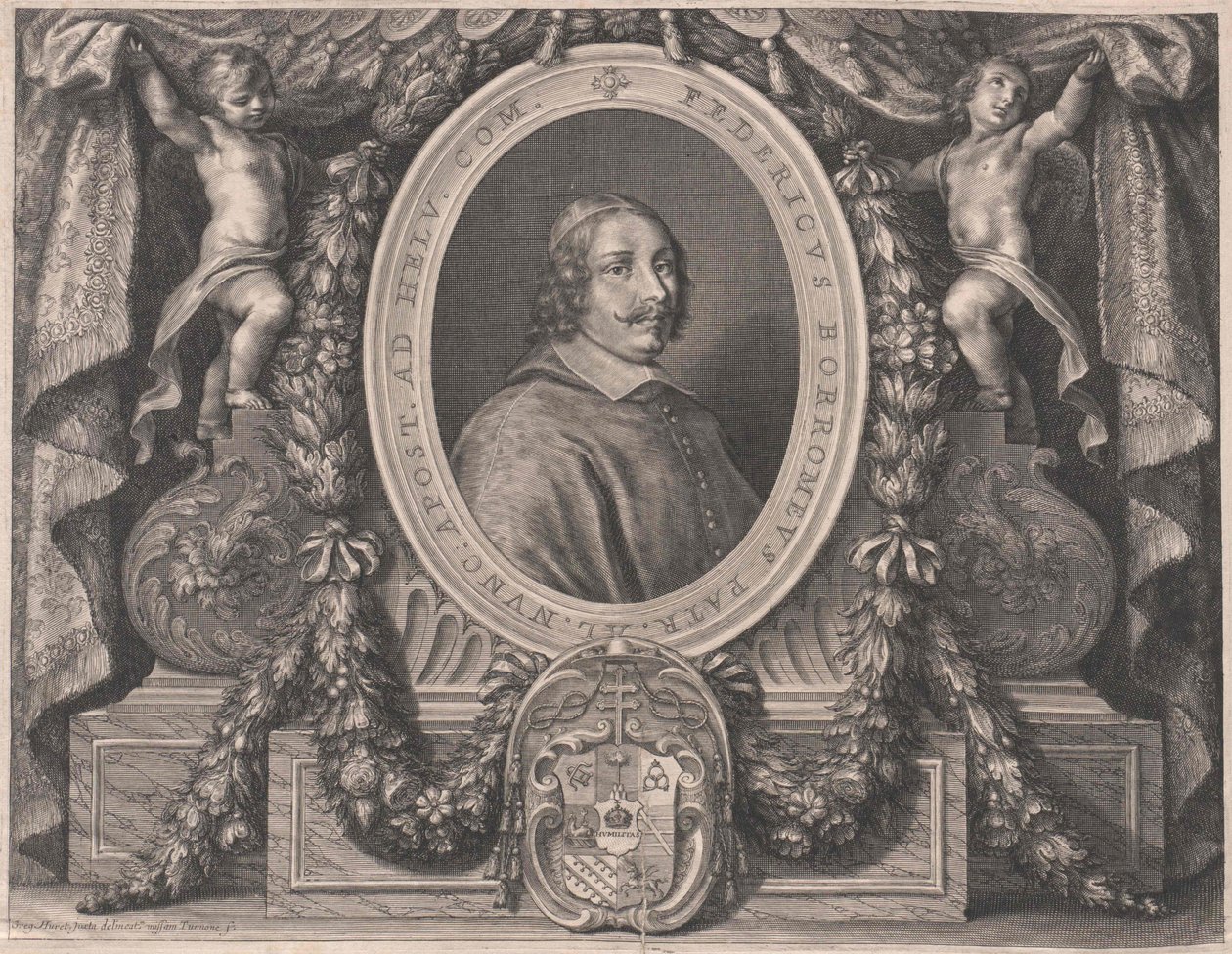 Federico Borromeo autorstwa Artist Unknown