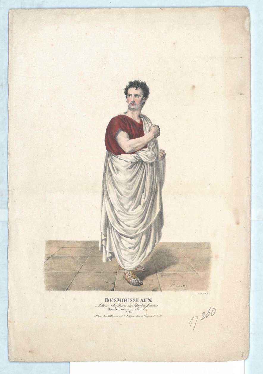 Felicite Auguste Desmousseaux autorstwa Artist Unknown