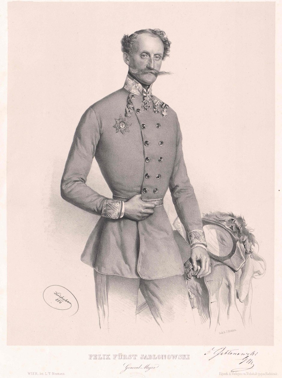 Feliks hrabia Jabłonowski autorstwa Artist Unknown