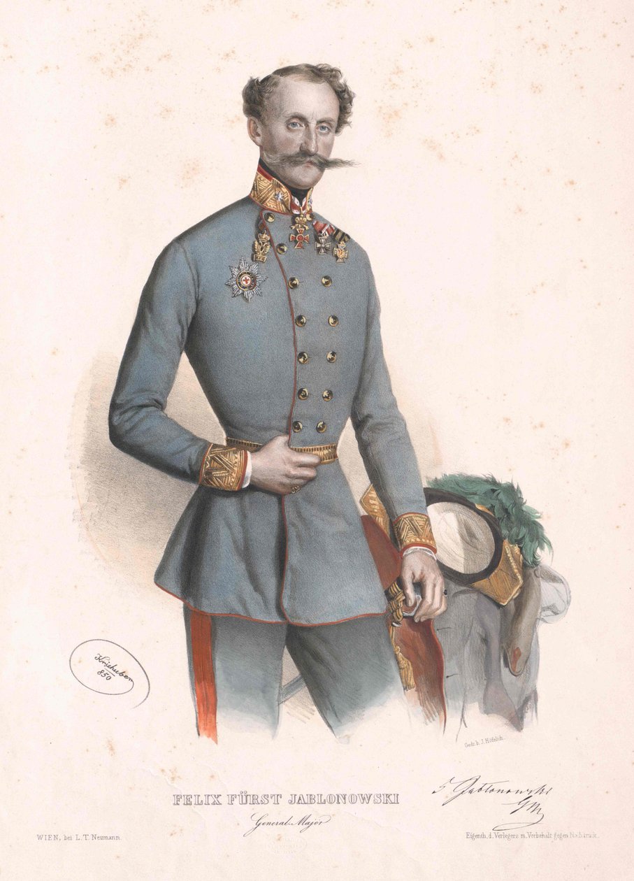 Feliks hrabia Jabłonowski autorstwa Artist Unknown