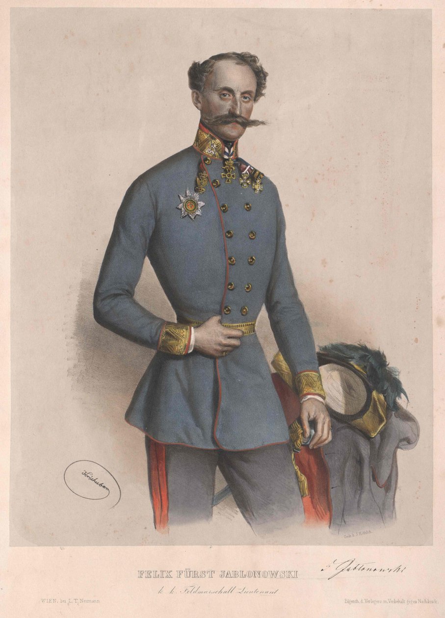 Feliks hrabia Jabłonowski autorstwa Artist Unknown