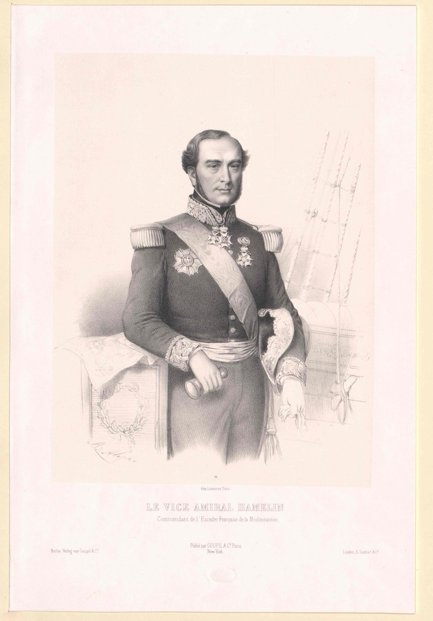 Ferdinand Alphonse Hamelin autorstwa Artist Unknown