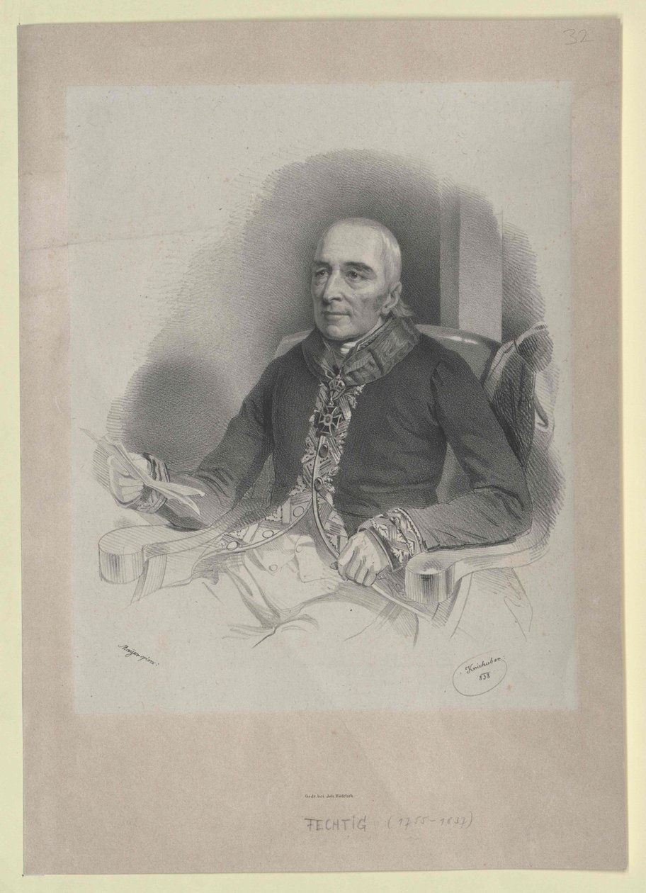 Ferdinand baron Fechtig-Fechtenberg autorstwa Artist Unknown