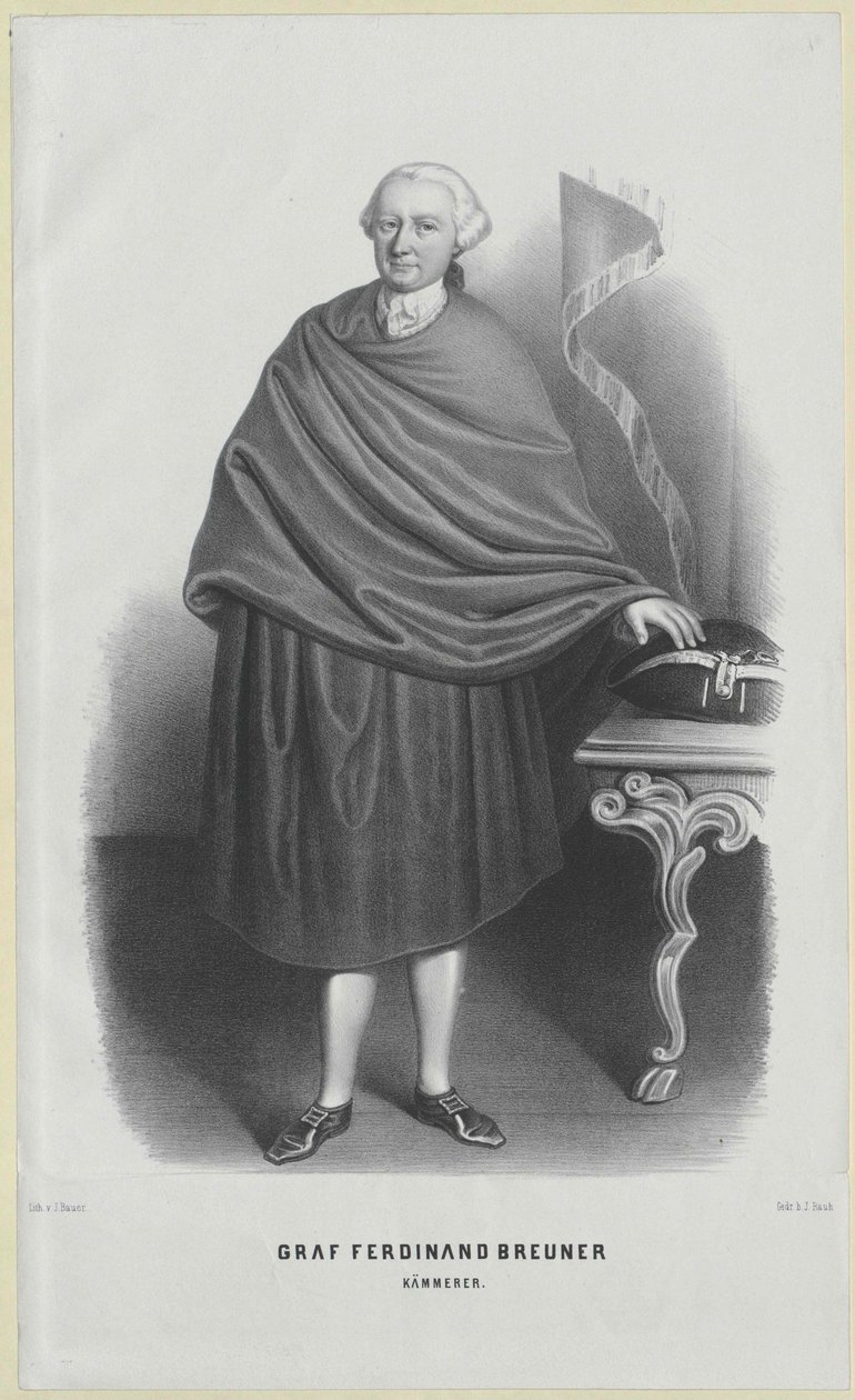Ferdinand hrabia Breunner autorstwa Artist Unknown