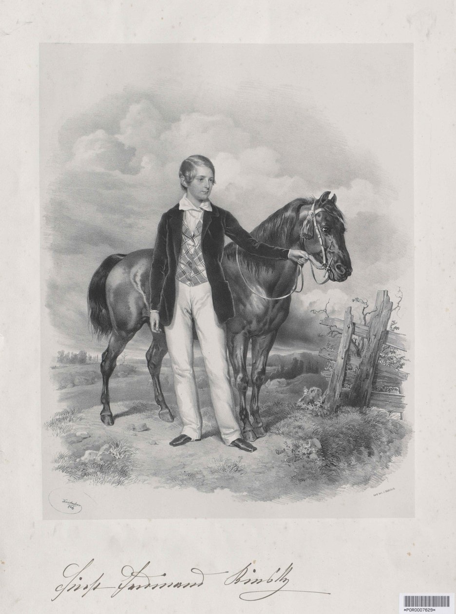 Ferdinand hrabia Kinsky autorstwa Artist Unknown