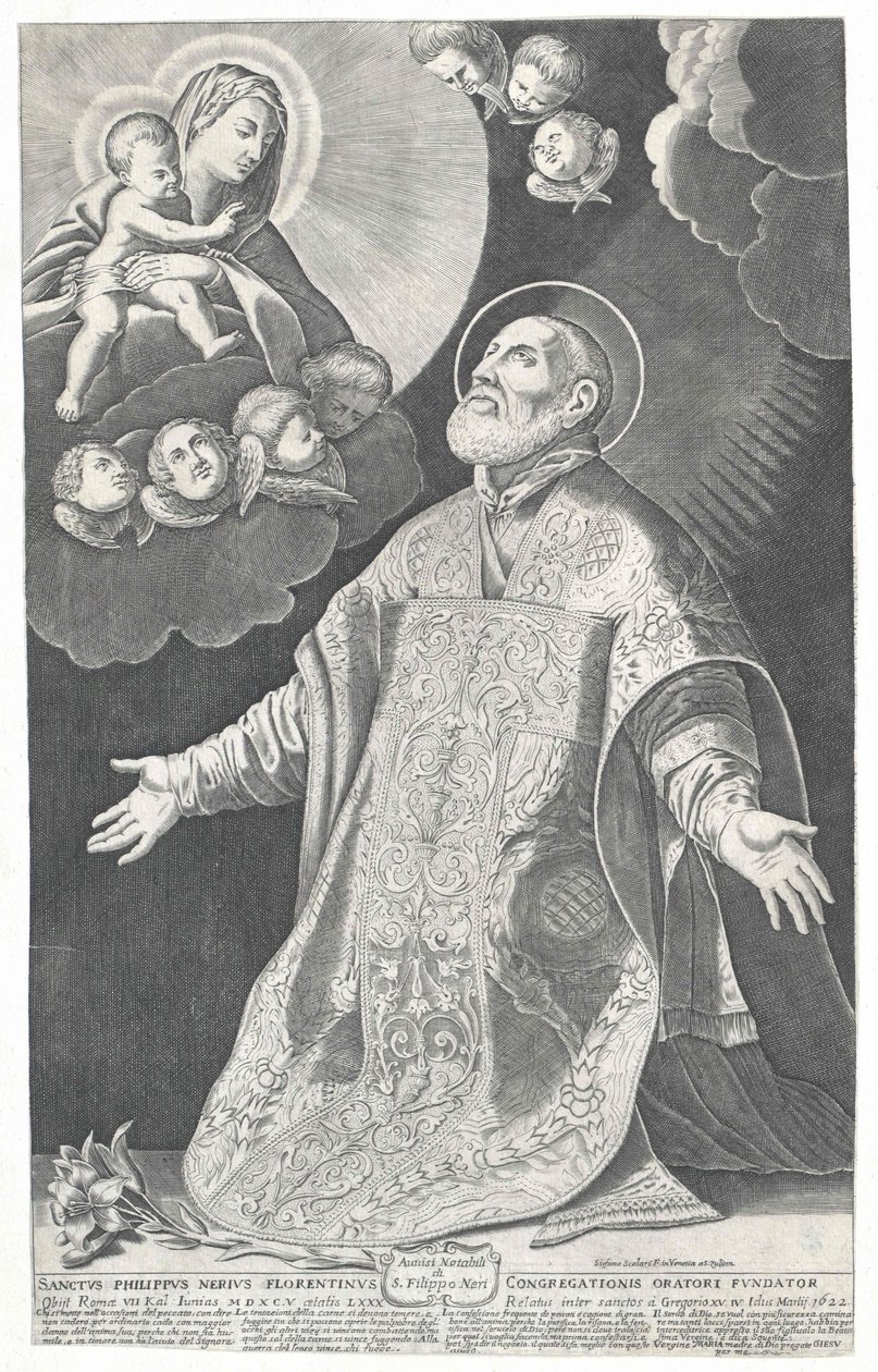 Filippo Neri autorstwa Artist Unknown