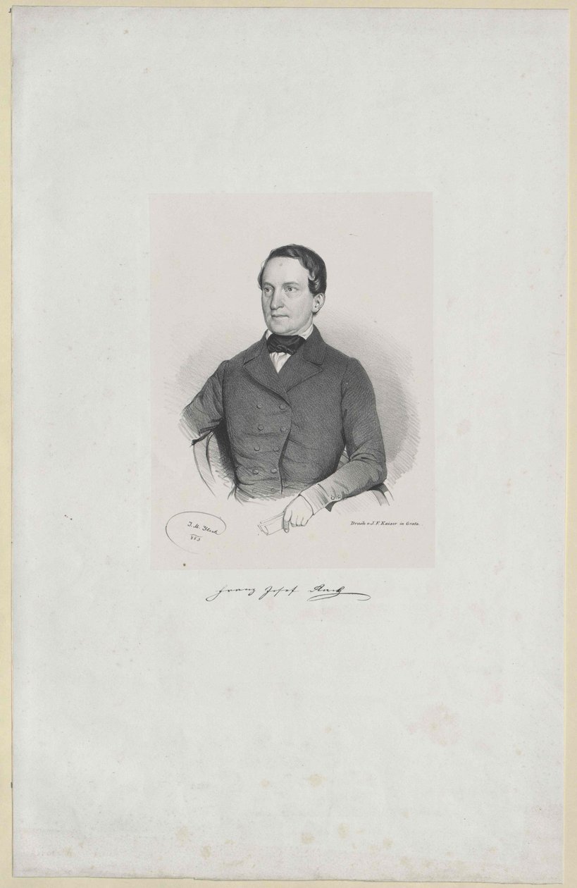 Francis Joseph Booth autorstwa Artist Unknown