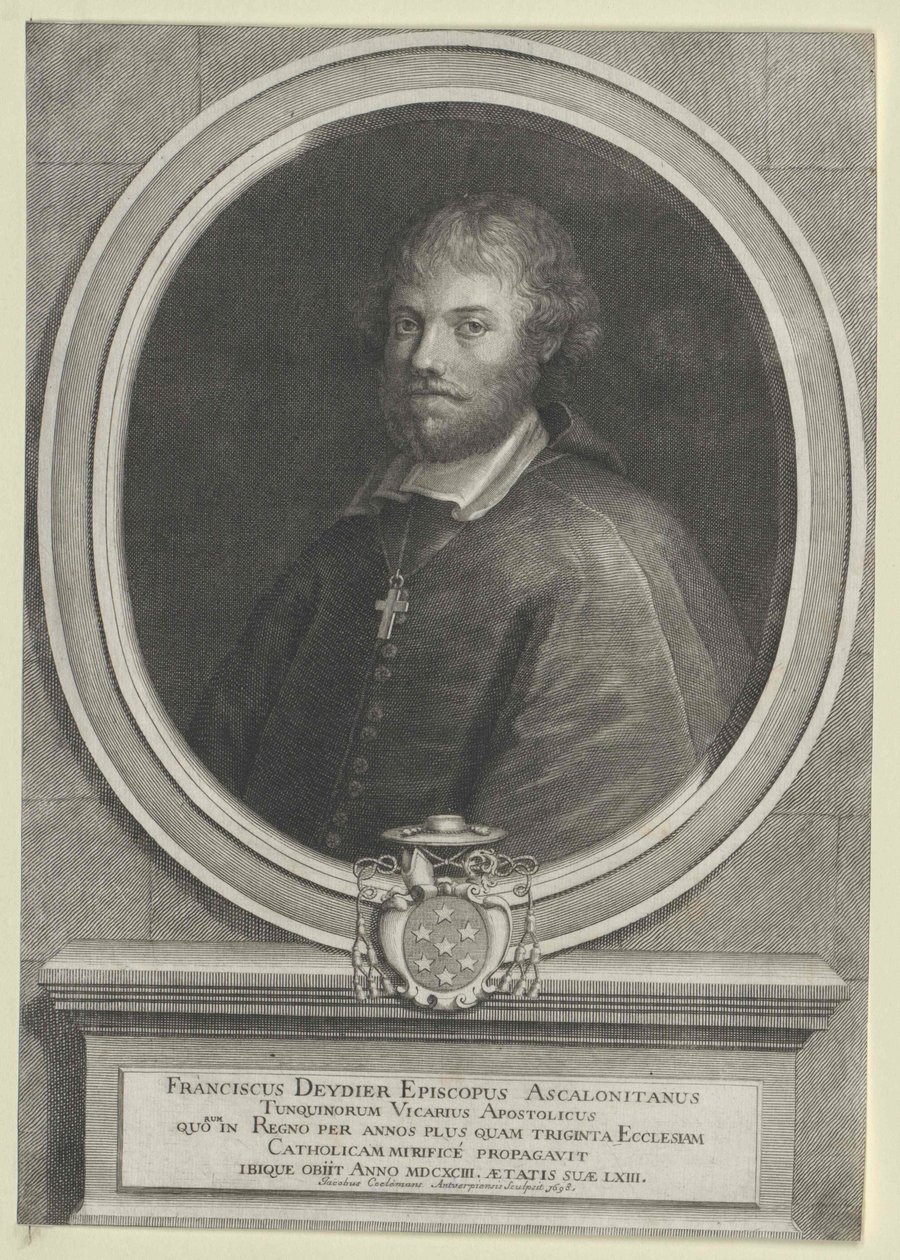 Francois Deidier (druk) autorstwa Artist Unknown