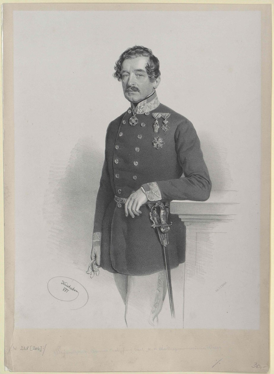 Franz Karl von Braunitzer-Braunenthal autorstwa Artist Unknown