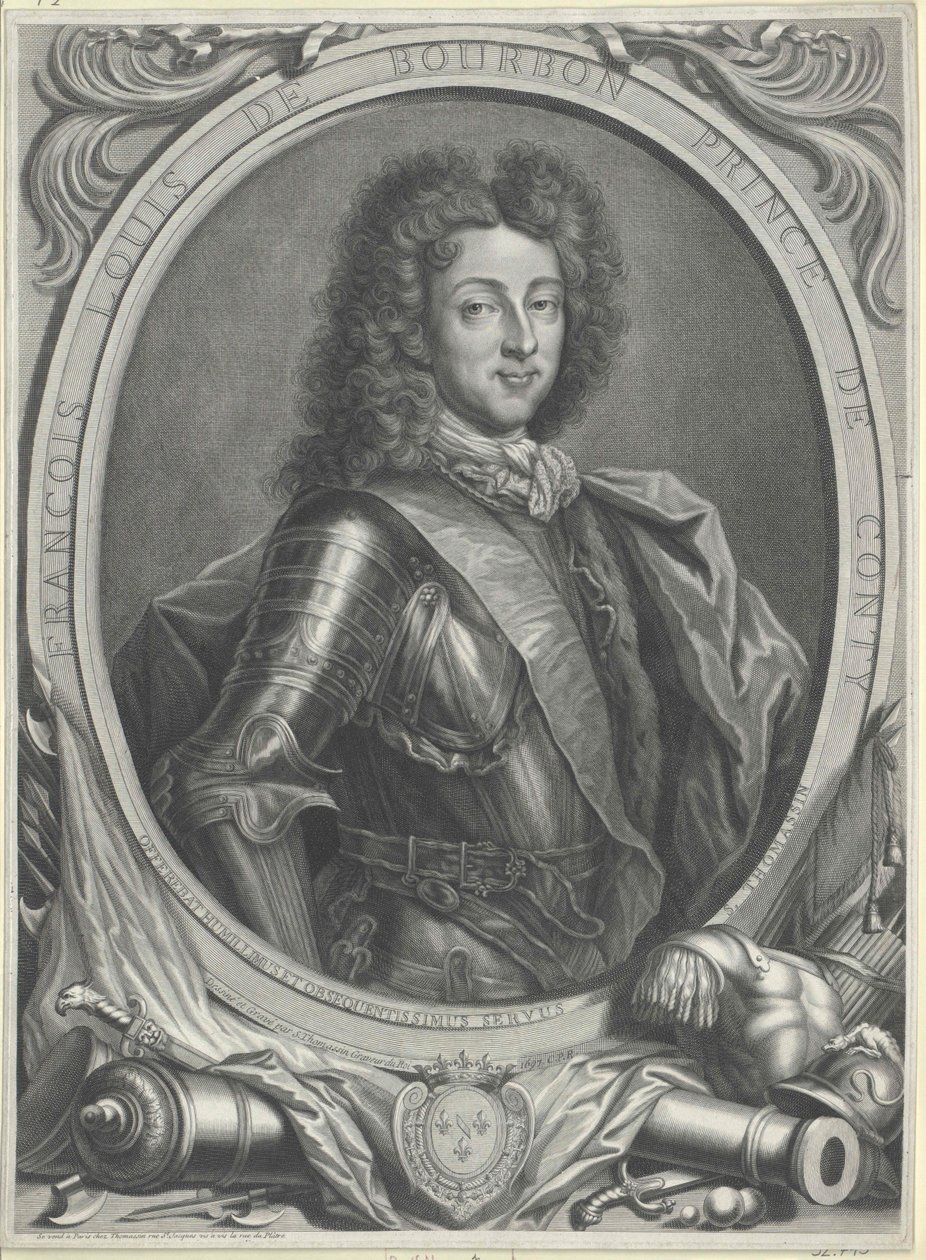 Franz Ludwig prince Conty autorstwa Artist Unknown