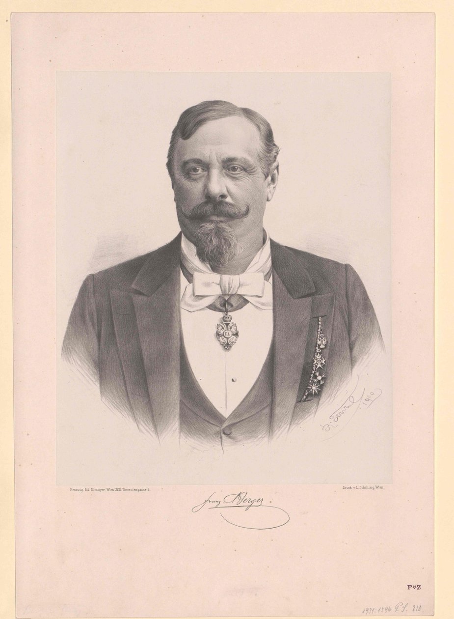 Franz Ritter Berger autorstwa Artist Unknown