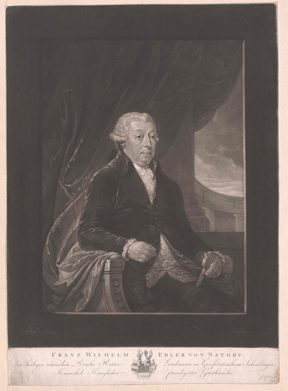 Franz Wilhelm baron von Natorp autorstwa Artist Unknown