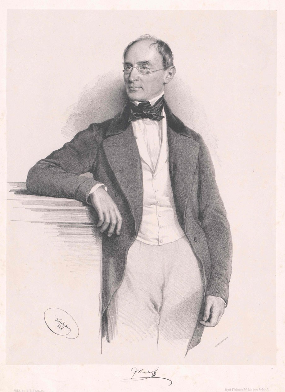 Franz baron von Pillerstorff autorstwa Artist Unknown