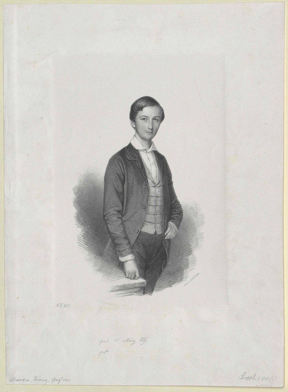 Franz hrabia Meran autorstwa Artist Unknown