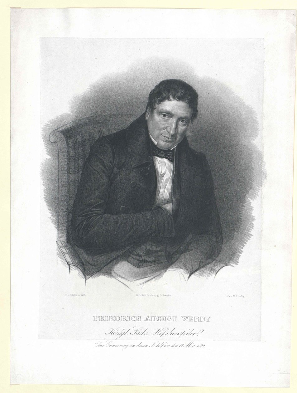 Frederick August Werdy autorstwa Artist Unknown