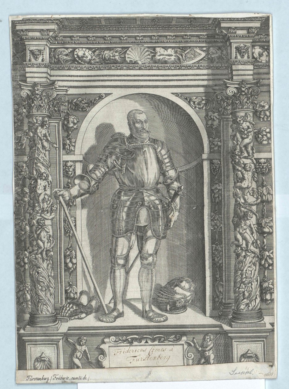 Fryderyk II hrabia von Fuerstenberg do Fuerstenberg autorstwa Artist Unknown