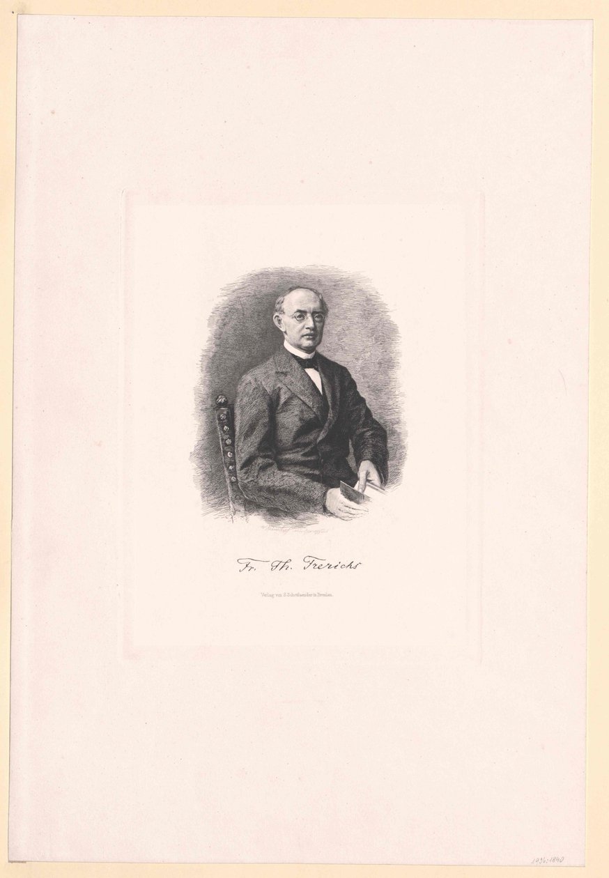 Frederick Theodor von Frerichs autorstwa Artist Unknown