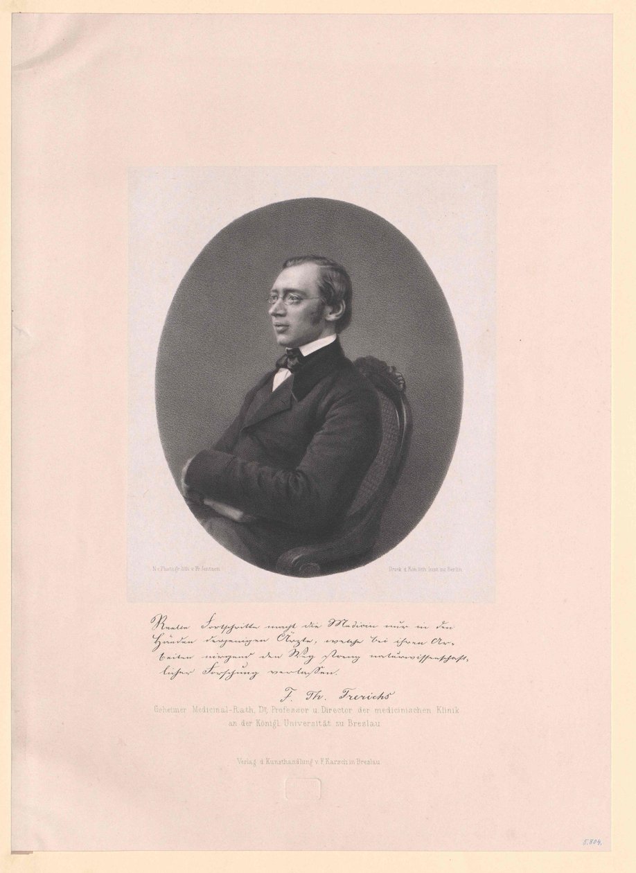 Frederick Theodor von Frerichs autorstwa Artist Unknown