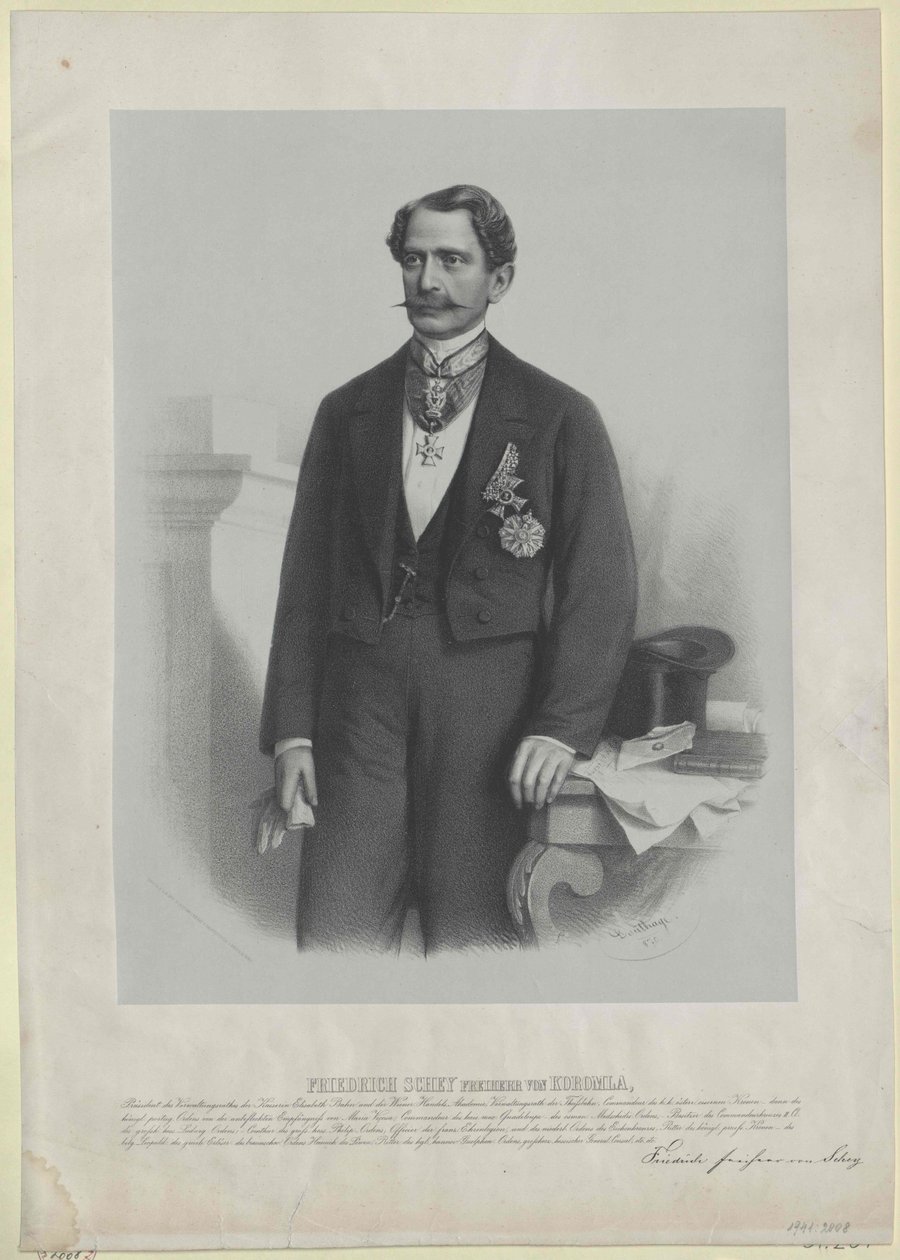 Fryderyk baron Schey-Koromla autorstwa Artist Unknown