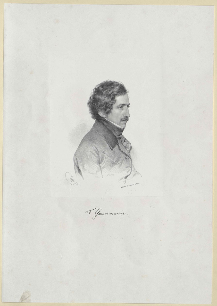 Friedrich Gauermann autorstwa Artist Unknown