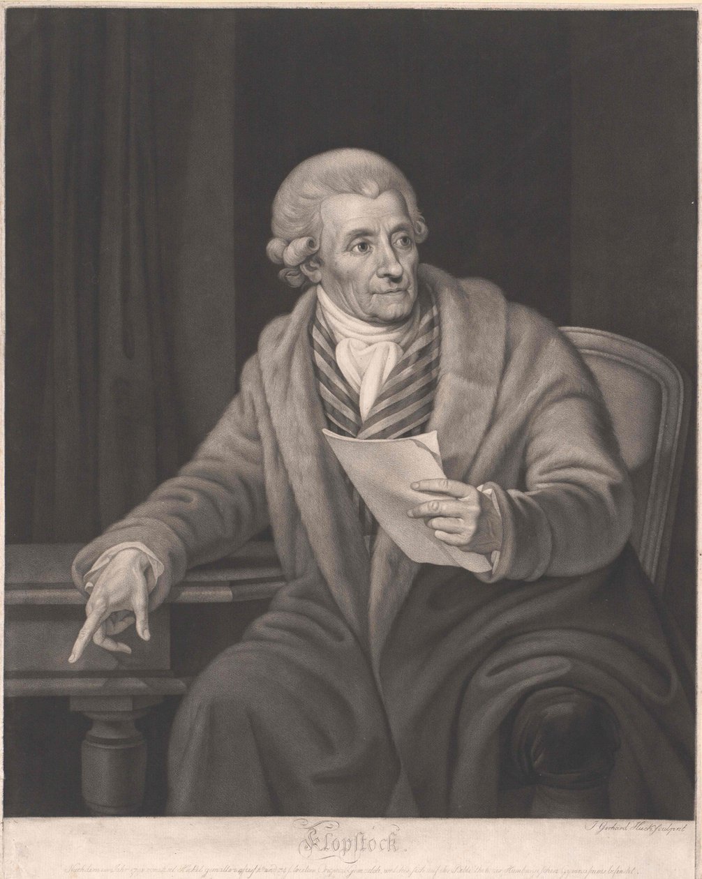 Friedrich Gottlieb Klopstock autorstwa Artist Unknown