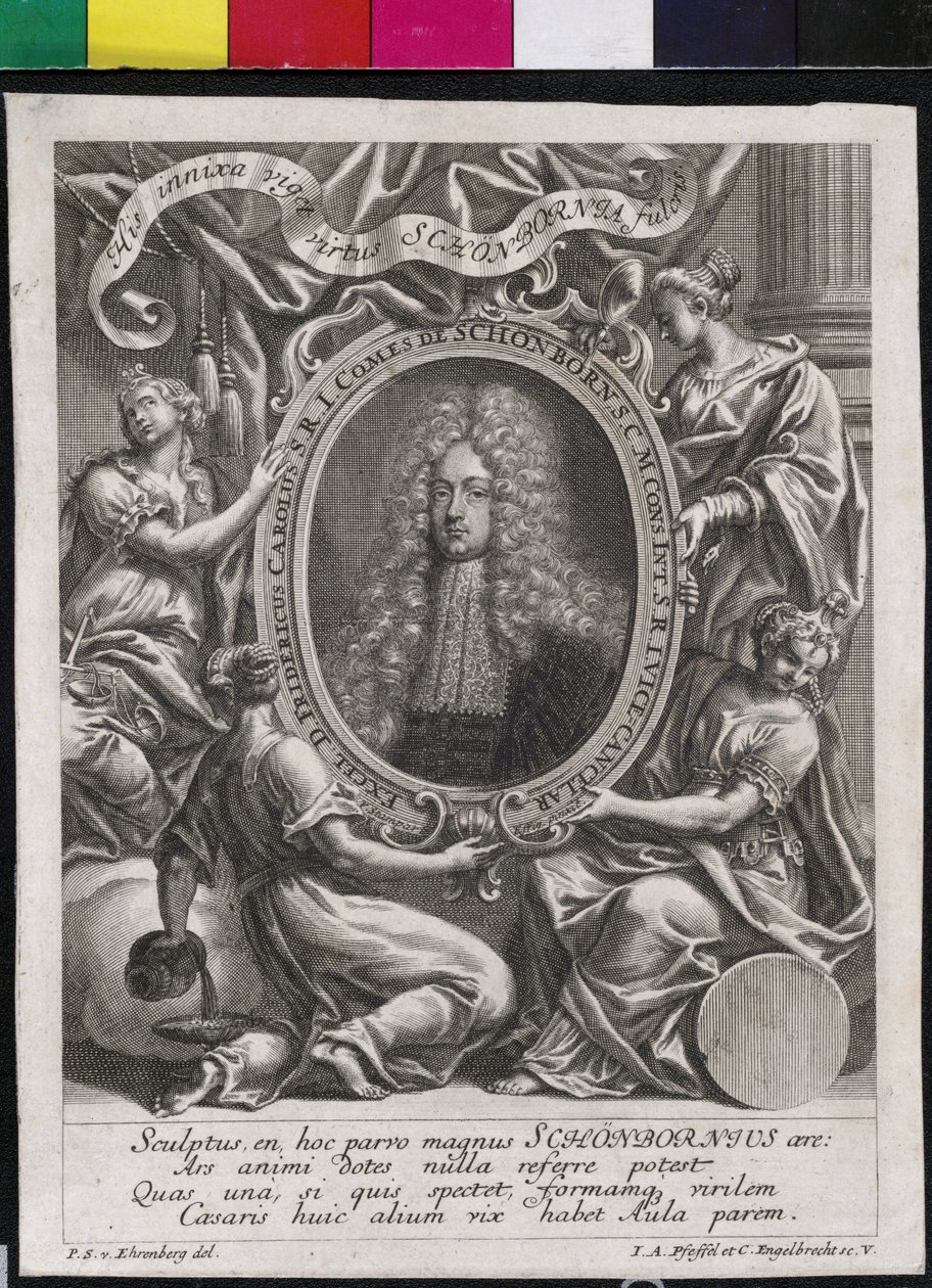 Friedrich Karl hrabia Schoenborn (druk) autorstwa Artist Unknown