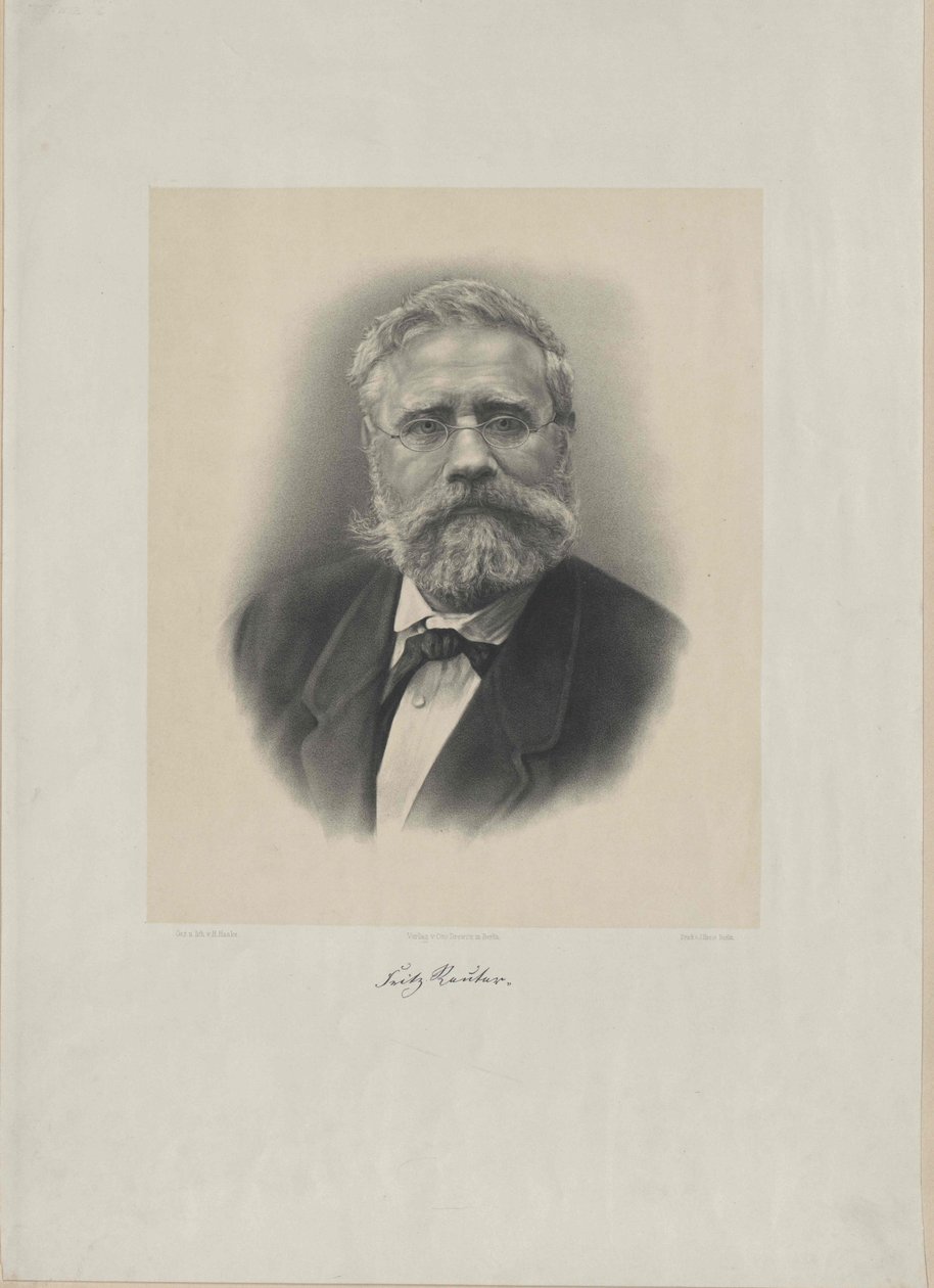 Fritz Reuter autorstwa Artist Unknown