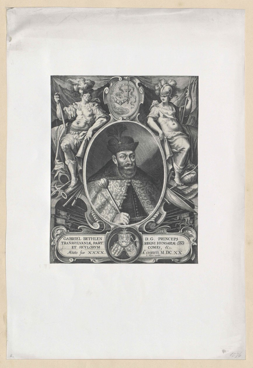 Gabriel Bethlen z Iktar autorstwa Artist Unknown