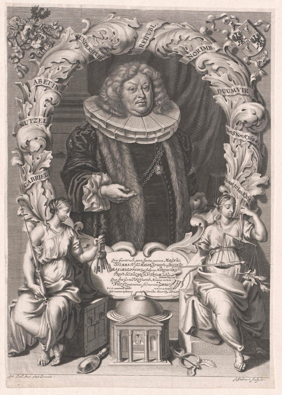 Gabriel Nuetzel von Suendersbuehl autorstwa Artist Unknown