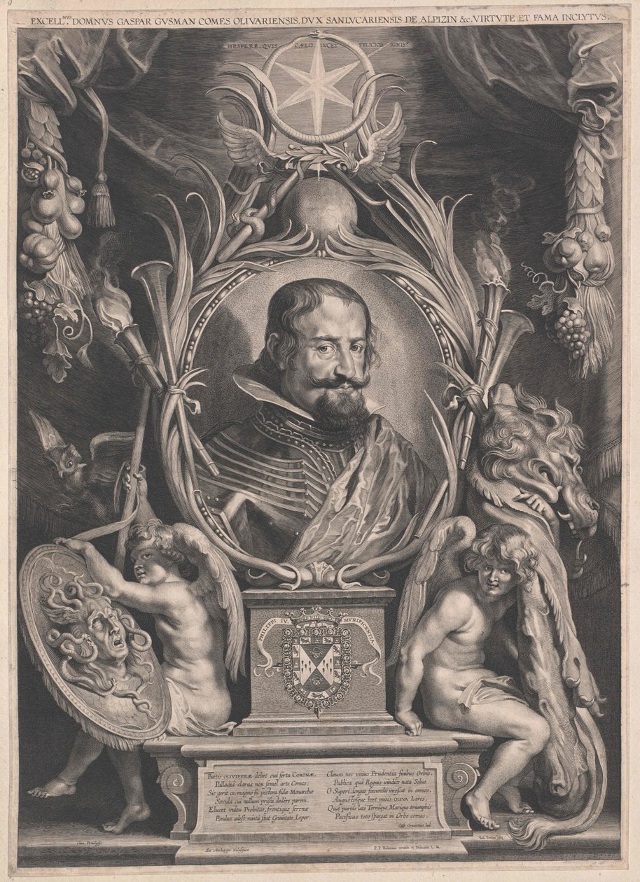 Gaspar książę San Lucar de Barameda hrabia Duca Olivarez z Guzman autorstwa Artist Unknown