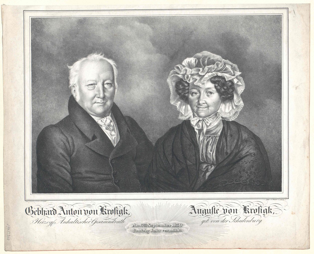 Gebhard Anton von Krosigk autorstwa Artist Unknown