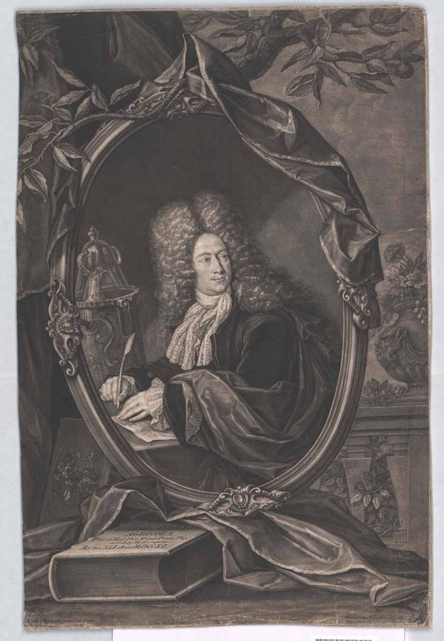 Georg Andreas Agricola autorstwa Artist Unknown