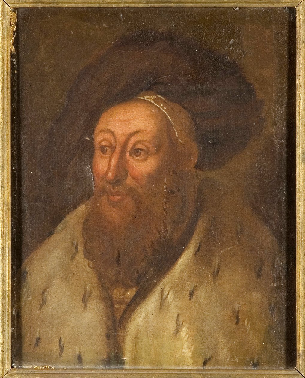 Georg es Le Barbu, książę Saksonii (olej na płótnie) autorstwa Artist Unknown