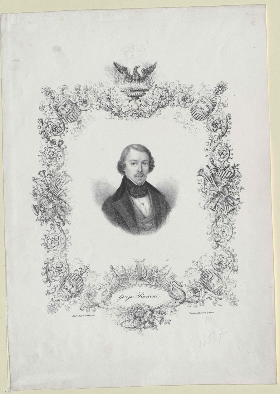 Georgio Ronconi autorstwa Artist Unknown