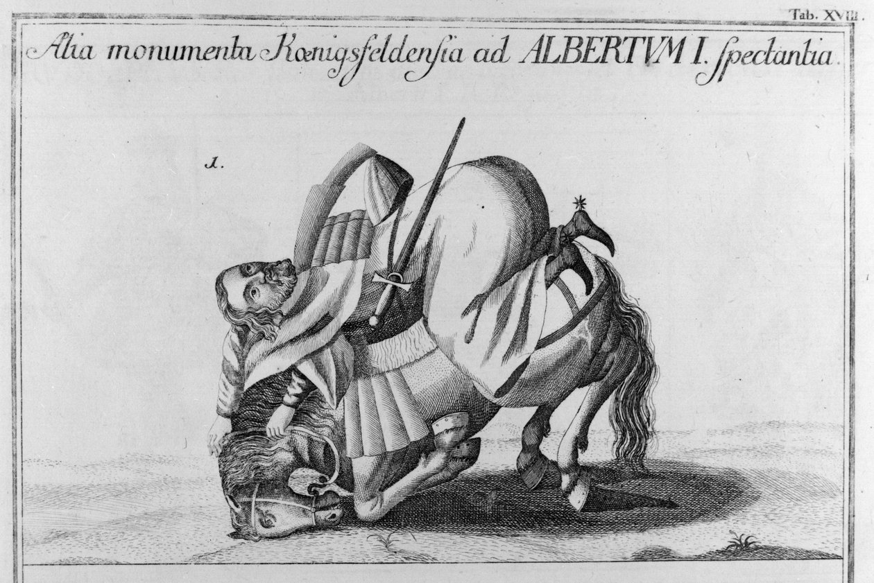 Niemiecki król Albrecht I autorstwa Artist Unknown