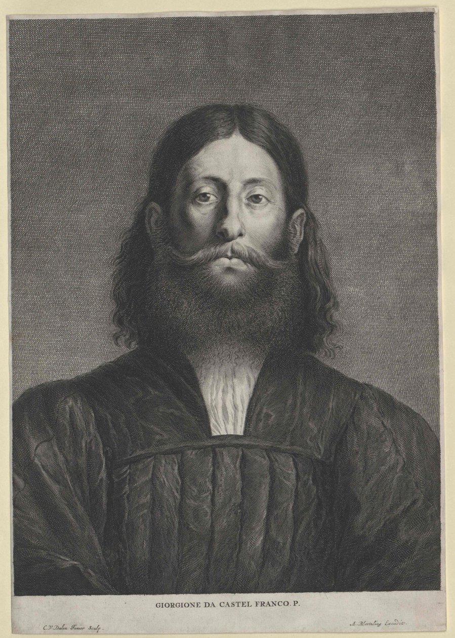 Giorgione (druk) autorstwa Artist Unknown