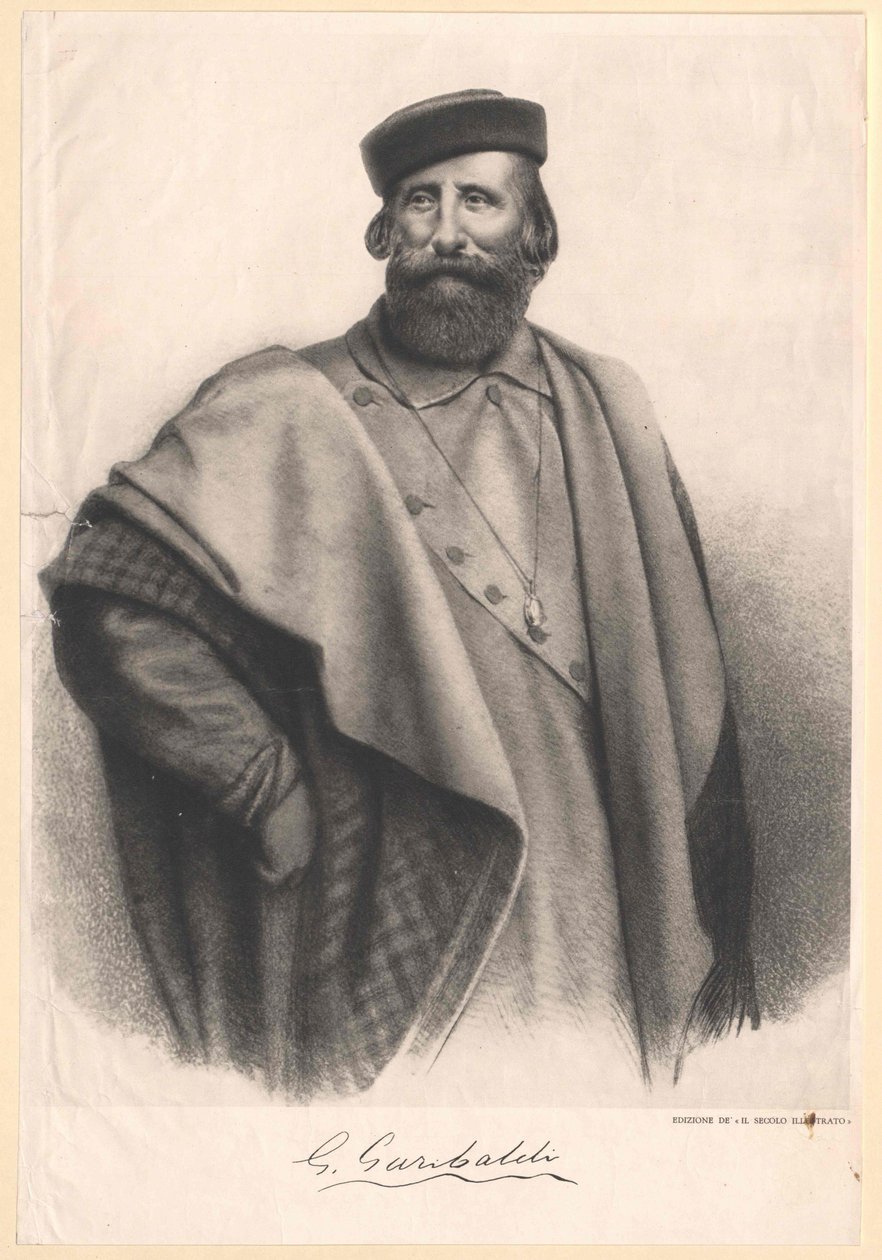 Giuseppe Garibaldi autorstwa Artist Unknown