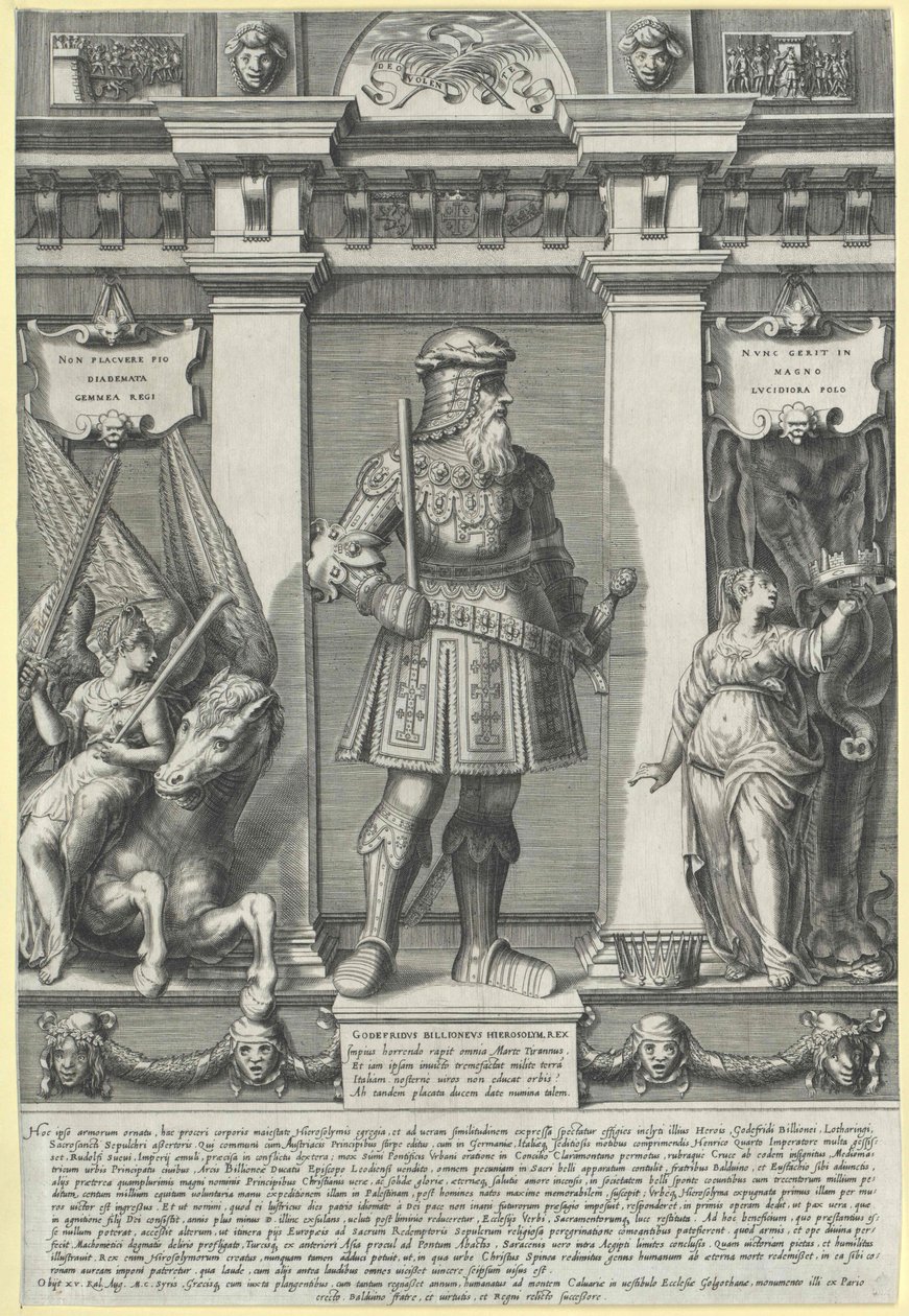 Gottfried z bulionu, autorstwa Artist Unknown