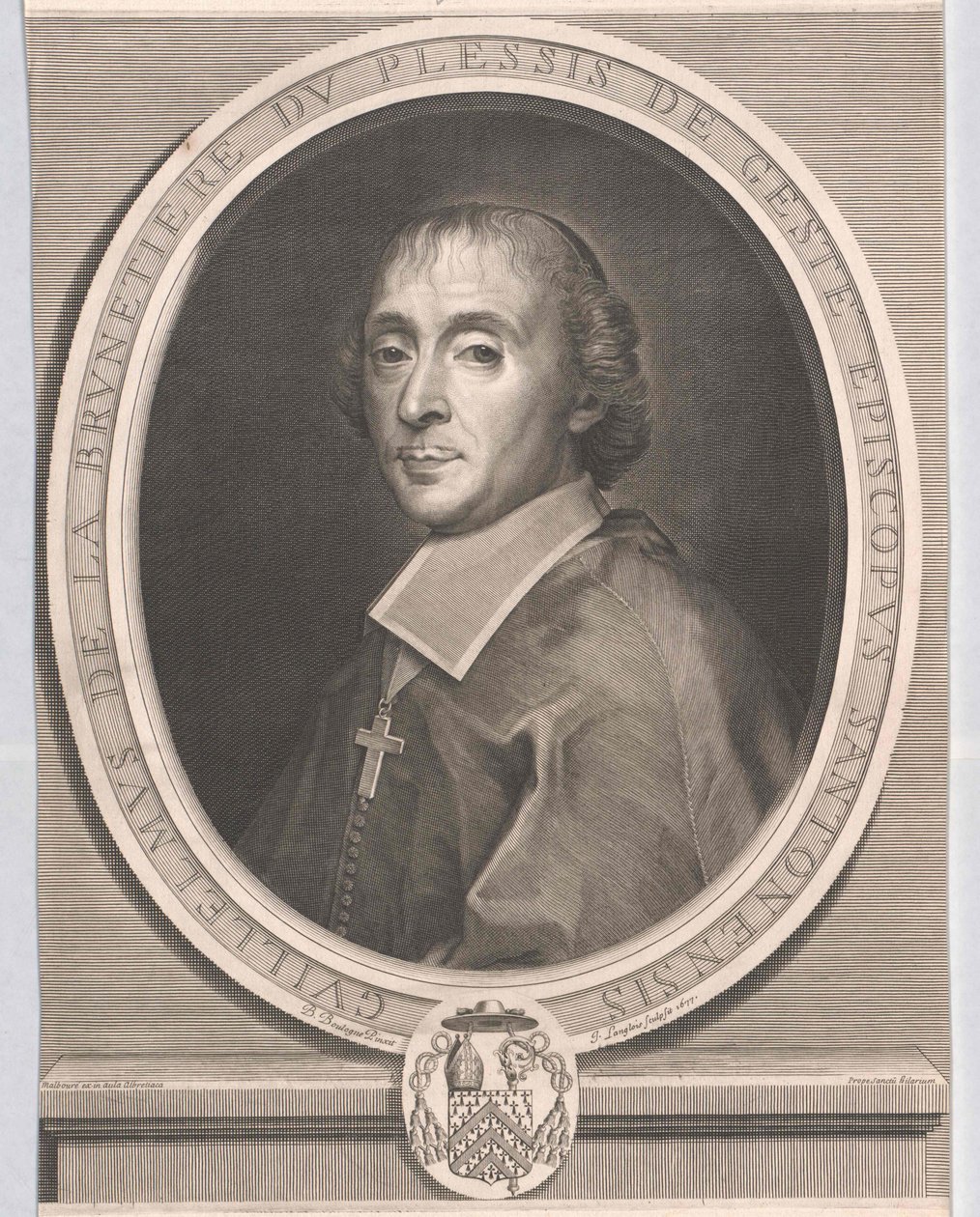 Guillaume de La Brunetiere you Plessis-Gest00000000 (druk) autorstwa Artist Unknown