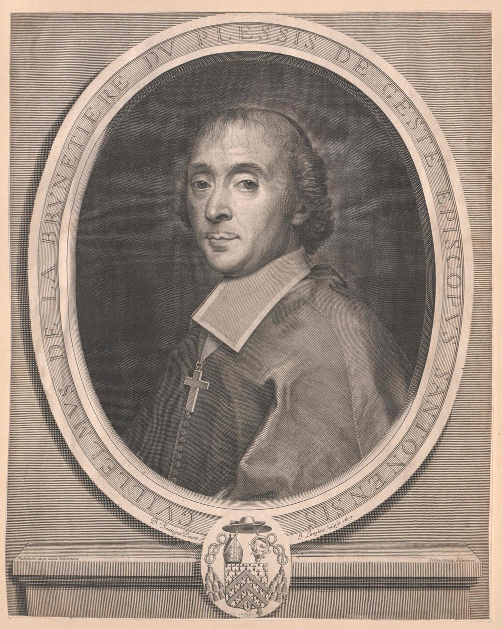 Guillaume de La Brunetiere you Plessis-Gest00000000 (druk) autorstwa Artist Unknown