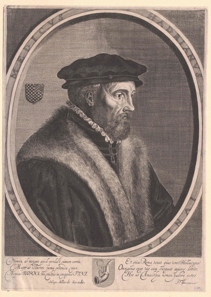 Hadrianus Junius autorstwa Artist Unknown