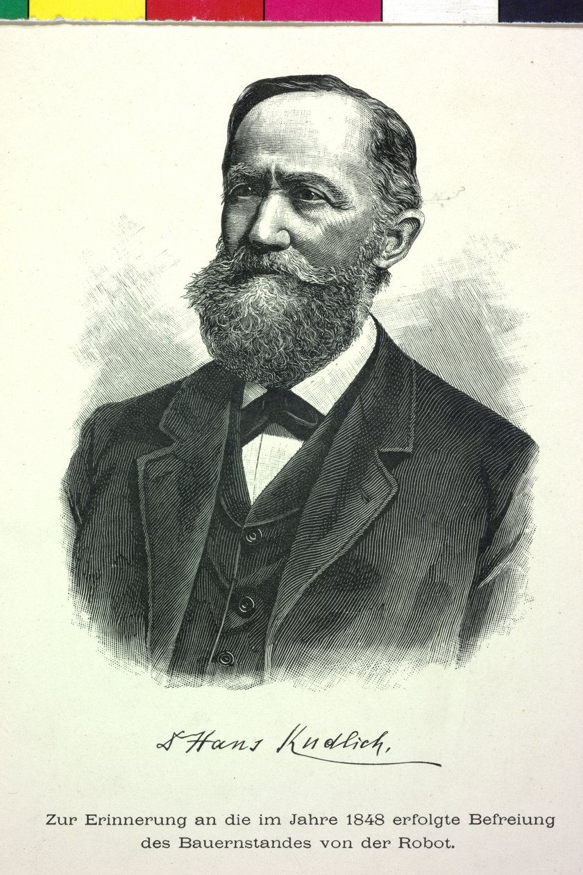 Hans Kudlich (druk) autorstwa Artist Unknown