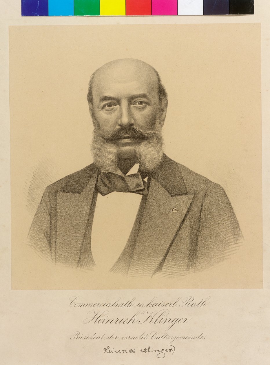 Heinrich Klinger autorstwa Artist Unknown