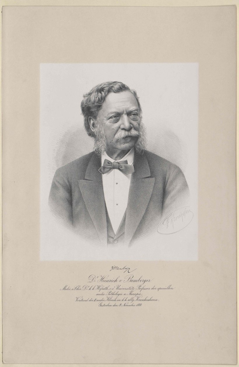 Henryk z Bambergu (druk) autorstwa Artist Unknown