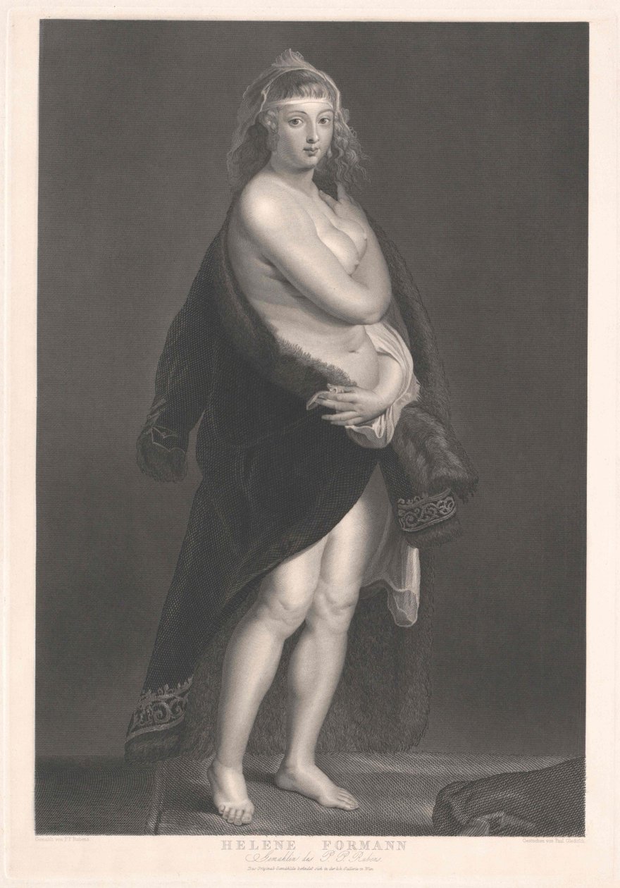 Helene Fourment autorstwa Artist Unknown