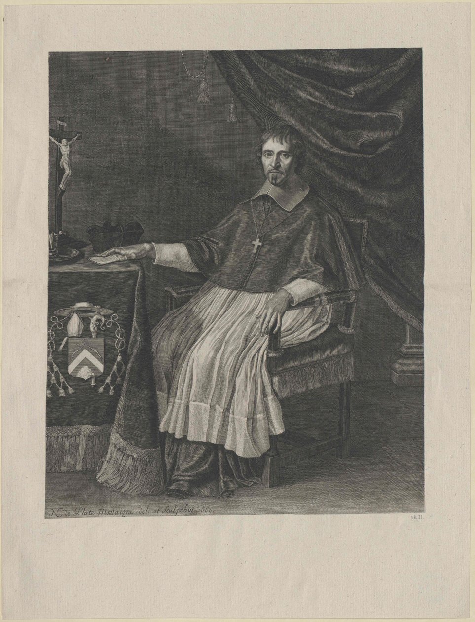 Henri Arnauld autorstwa Artist Unknown