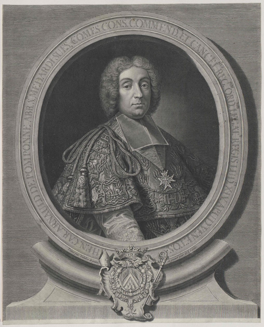 Henri Charles Arnauld de Pomponne autorstwa Artist Unknown